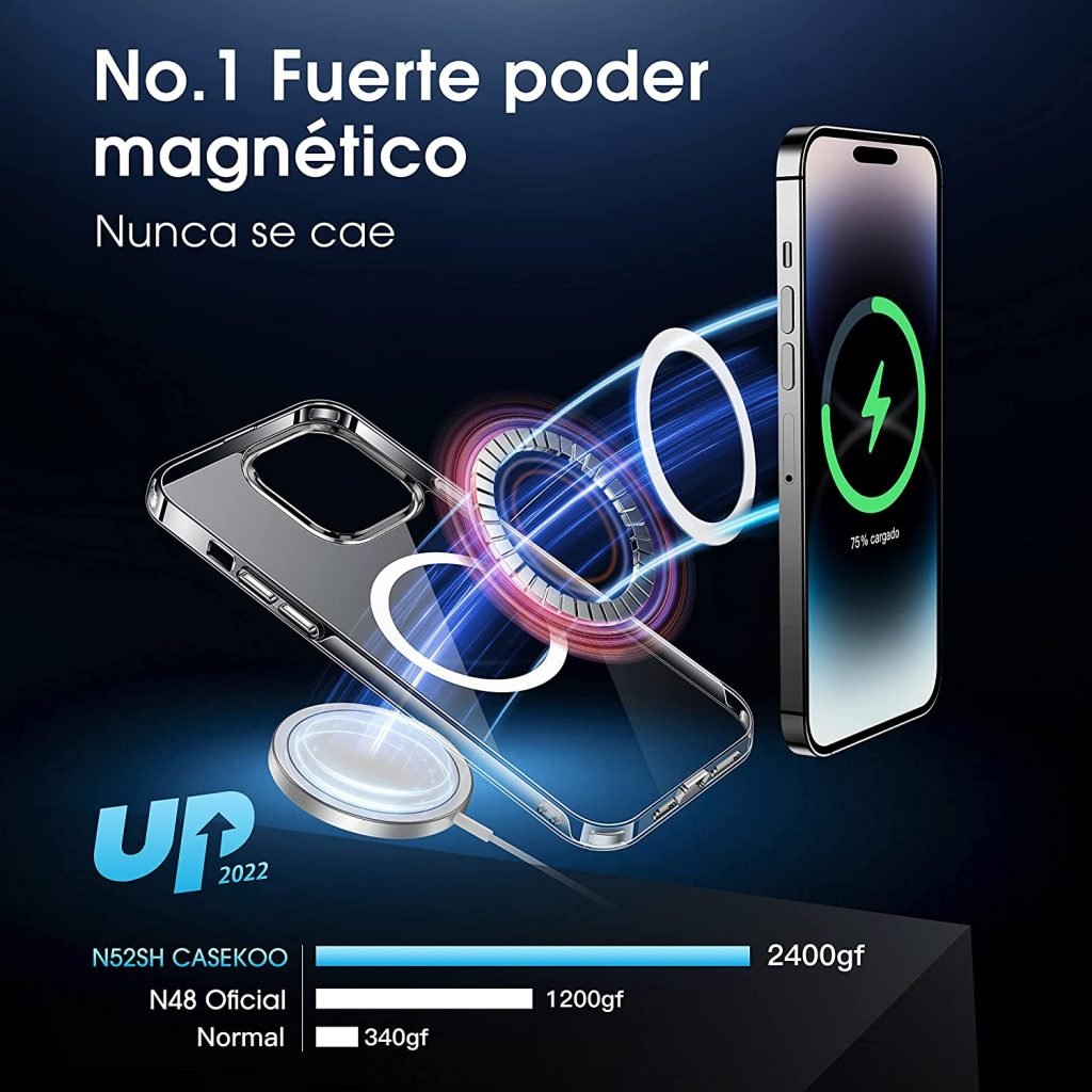 Super furte poder magn&eacute;tico, NUNCA SE CAE