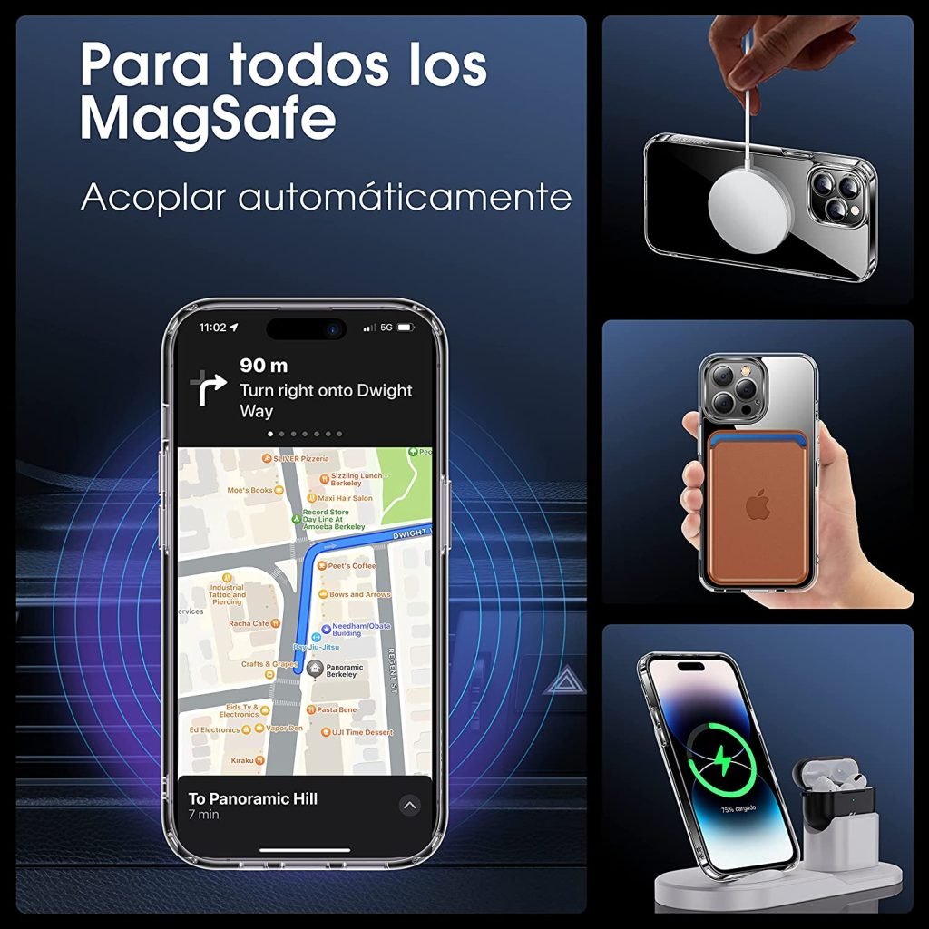 Para todos los MagSafe, se acopla autom&aacute;ticamente