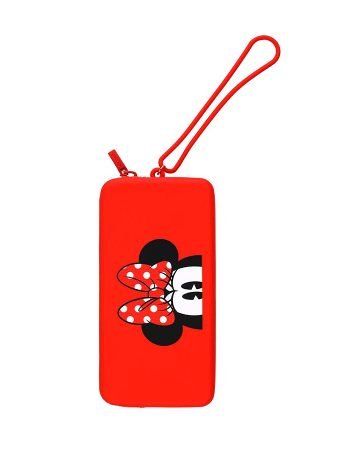 Disney Minnie Estuche de Silicona Universal para Smartphone