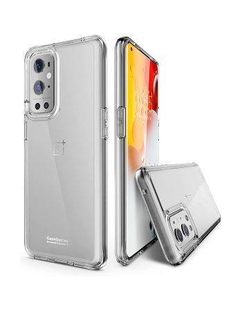 Funda h&iacute;brida transparente compatible con OnePlus 9 Pro
